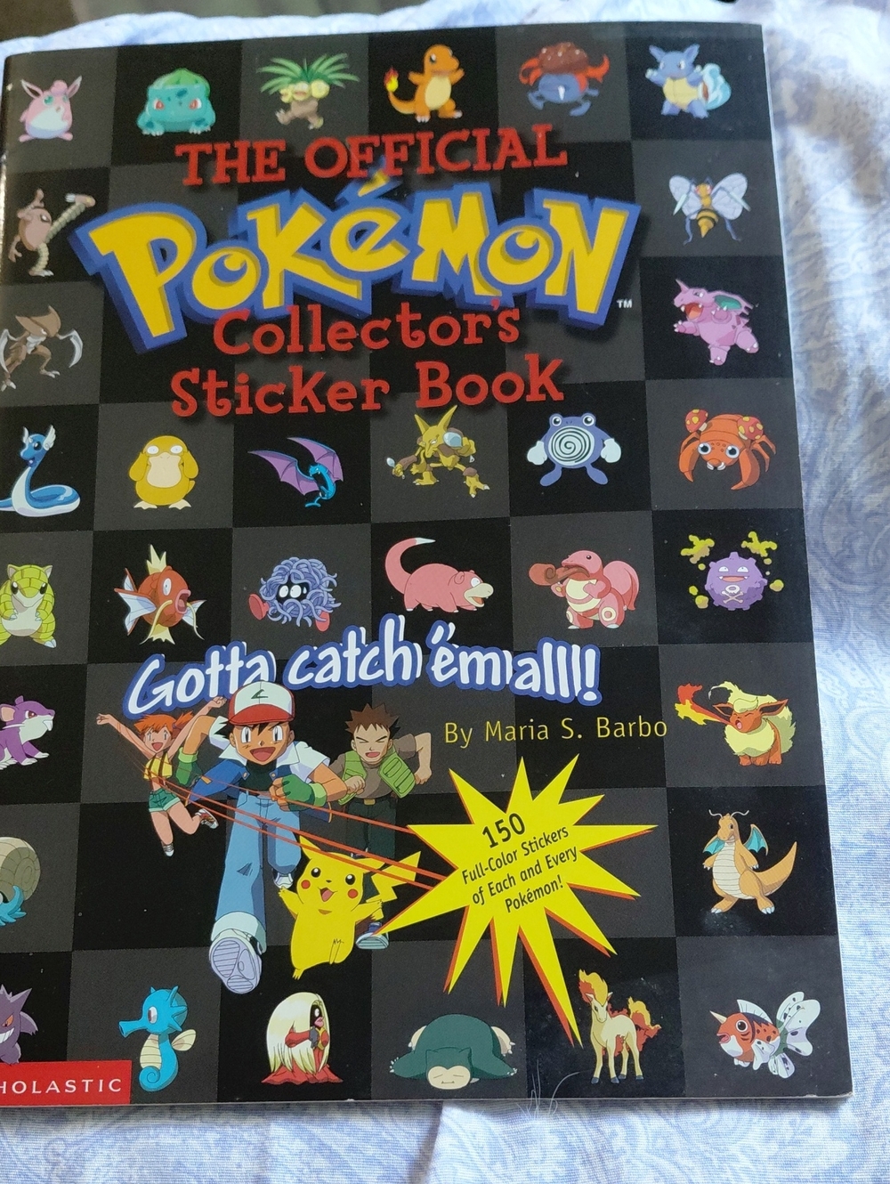 Vintage First Edition 1999 Official Pokémon Collector's Sticker Book